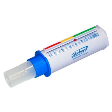רפואה שלמה, פרק 6, מד שיא נשיפה. Peak expiratory flow meter