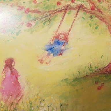 נתן גרעין תפוח/ מעשייה אנגלית לטו בשבטלגילאי גן חובה, א, ב.