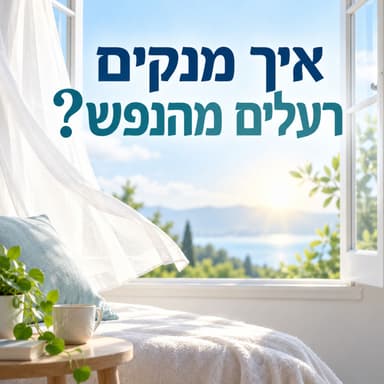 איך מנקים רעלים מהנפש?
