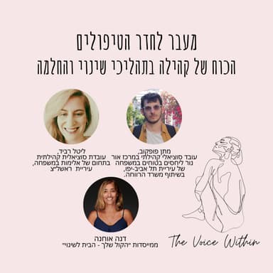 מעבר לטיפול האישי: איך קבוצות וקהילה מסייעות בהתמודדות עם אלימות במשפחה? - פרק 110