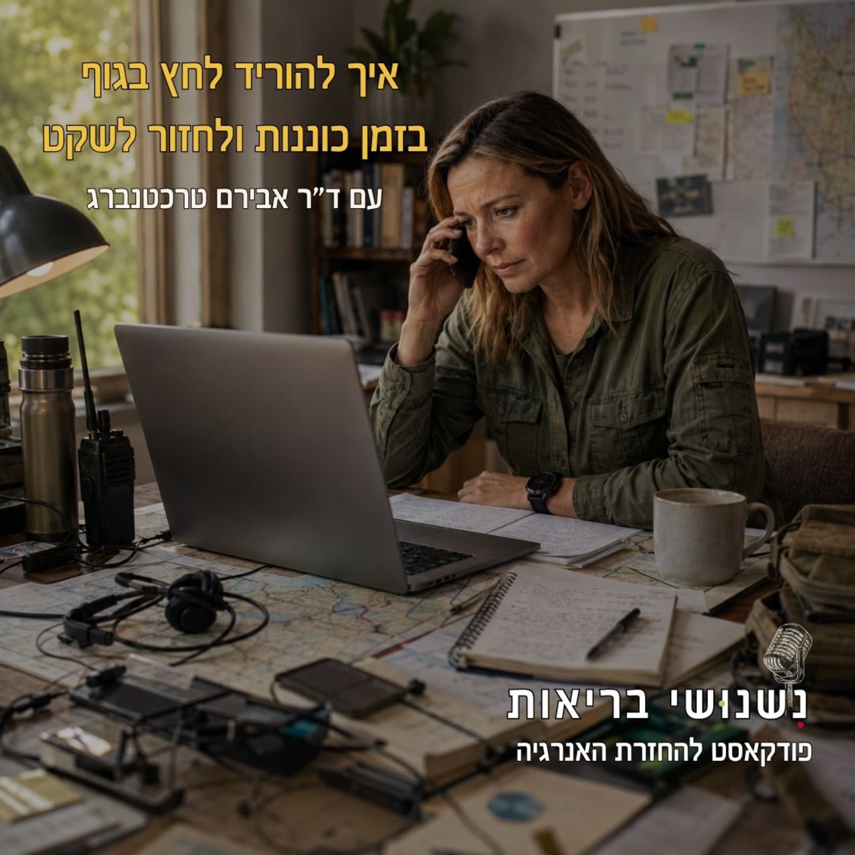 פרק 141 - איך להוריד לחץ בגוף בזמן כוננות ולחזור לשקט