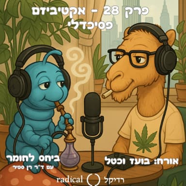 פרק 28 - אקטיביזם פסיכדלי עם בועז וכטל