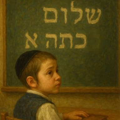 2. שלום כיתה א'