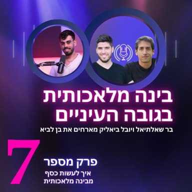 בן לביא | איך לעשות כסף מבינה מלאכותית | בינה מלאכותית בגובה העיניים | פרק 7