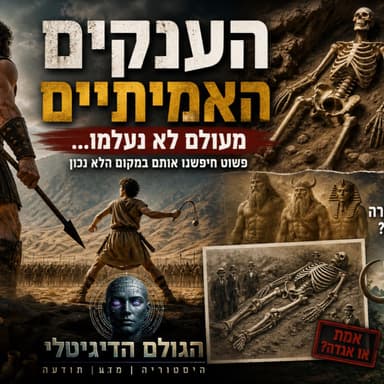 הענקים האמיתיים מעולם לא נעלמו... פשוט חיפשנו אותם במקום הלא נכון