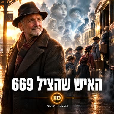 ניקולס וינטון: האיש שהציל 669 ילדים ושתק על זה 50 שנה | הגולם הדיגיטלי 8D