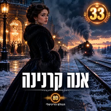 33 · אנה קרנינה: אהבה אסורה, חברה אכזרית, ורכבת שממתינה בסוף המסילה | הגולם הדיגיטלי 8D