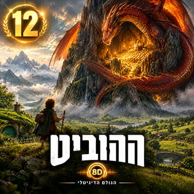 12 · ההוביט: יצור ביתי שאוהב רק ארוחות ושקט, יוצא למסע אל הר של דרקון ומגלה מי הוא באמת | הגולם הדיגיטלי 8D
