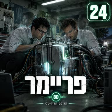 24 · פריימר: שני מהנדסים שבנו במוסך מכונת זמן, ואיבדו את היכולת לספור את עצמם | הגולם הדיגיטלי 8D