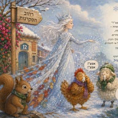 מלכת החורף מרחוב הסקרנות