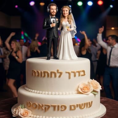בדרך לחתונה של טליה ואיתמר עושים פודקאסט