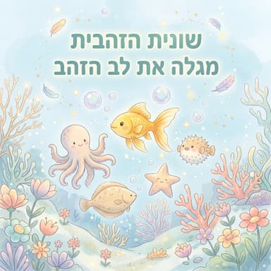 שונית הזהבית מגלה לב זהב