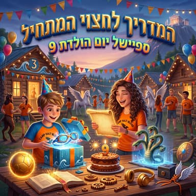 פרק 6: ספיישל יום הולדת ומבחן הביתנים הגדול!