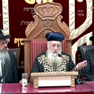 הרב יצחק יוסף | פרשת נח תשפ"ז (2026) | עלונימייל