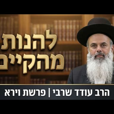 How do you learn to enjoy what you have? | Rabbi Oded Sharabi - Parashat Vayera 5785