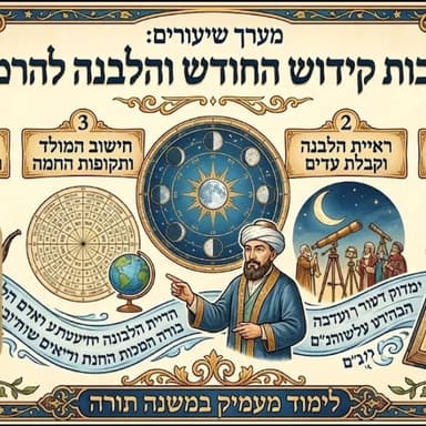 רמב"ם סיום הלכות קידוש החודש שיעור מספר 40 הרב אלון עטיה שליט"א הכל המלך גבעת זאב