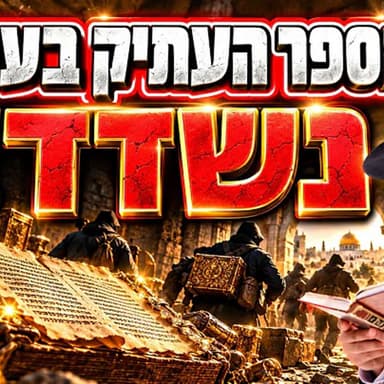 הרב מאיר אליהו | הספר העתיק בעולם - נשדד!! | יזדים - ה'תשפ"ז