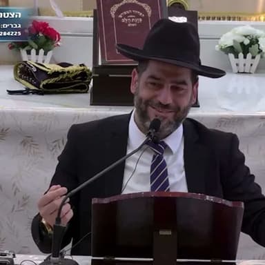 ב חוה"מ סוכות התשפ"ז- מה מקרב יותר לעבודת ה׳ - תקיפות או הבנה ואהבה?