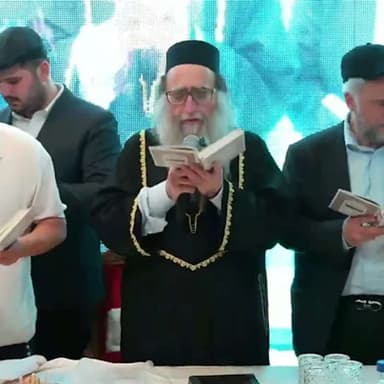 מעמד סליחות - במעמד האדמו"ר רבי יאשיהו יוסף פינטו שליט"א - יום שני - כ"ה באלול - תשפ"ו - תל - אביב
