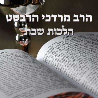 הלכות תפילת מנחה בשבת | הרב מרדכי הרבסט | ישיבת א"ש קודש