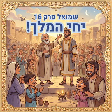 טעימה מפרק - שמואל פרק 16 - יחי המלך