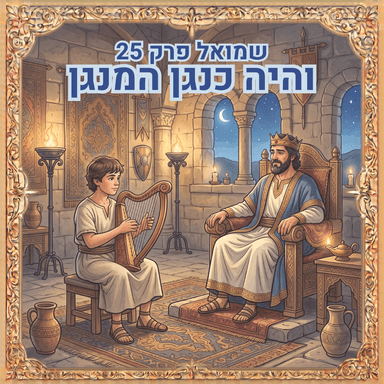 שמואל פרק 25 - והיה כנגן המנגן