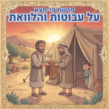 טעימה מפרק - פרשת כי תצא - על עבוטות והלוואות