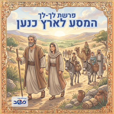 פרשת לך לך - המסע לארץ כנען