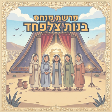 טעימה מפרק - פרשת פנחס - בנות צלפחד
