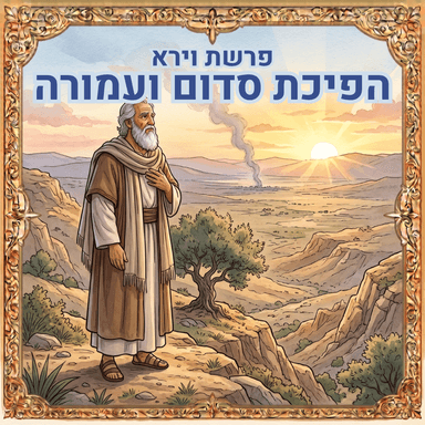 טעימה מפרק - פרשת וירא - הפיכת סדום ועמורה