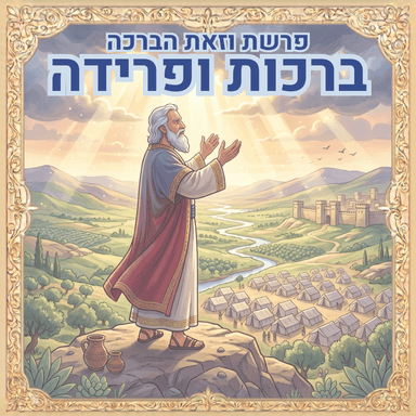 פרשת וזאת הברכה - ברכות ופרידה