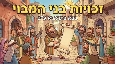 בבא בתרא יא ע"ב - יחסי בני המבוי