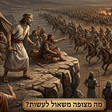 שמואל א פרק יג - מבחנו של שאול