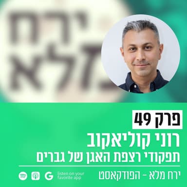 תפקודי רצפת האגן של גברים | פרק 49 עם רוני קוליאקוב