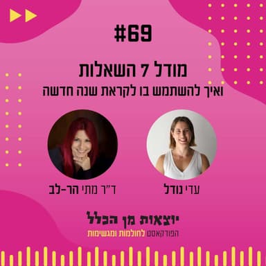 #69 - לקראת שנה חדשה - שימוש במודל 7 השאלות - ד"ר מתי הר-לב