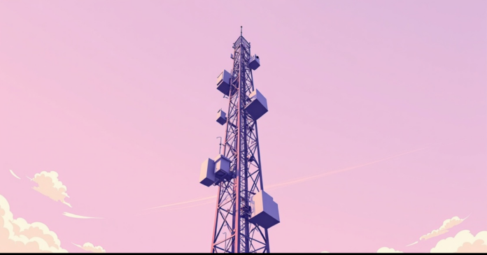 israeli-podcast-networks-who-publishes איור: מגדל שידור עם תיבות אולפן מסתעפות מתחתיו
